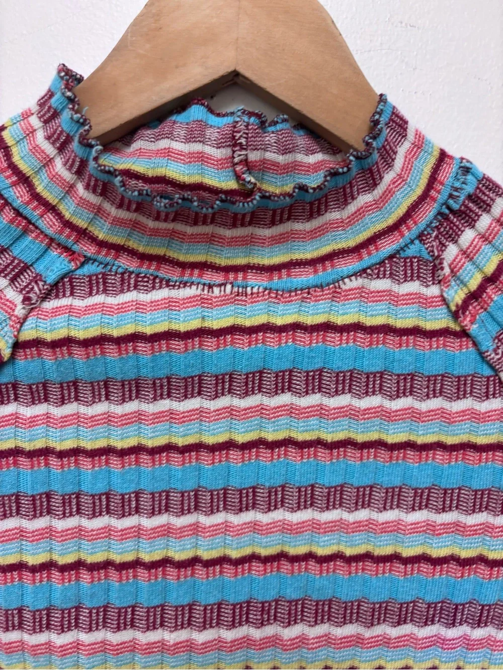 Free People Mirror Mock Neck Knit Top
